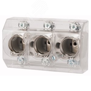 Держатель плавких вставок 3П, 25А S27/FORMP (0000034565) - EATON