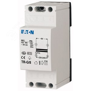 Звонковый трансформатор 230/8 В TR-G/8 (0000272480) - EATON