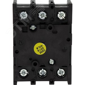 P1-25/E,  Выключатель , 3P , 25A , переднее крепление