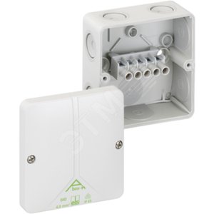 Коробка ABOX-i 040-4/sw 93х93х55мм 7вводов IP65 - Spelsberg