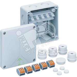 Коробка распределительная ABOX SL-2.5 7 вводов(6х5п) IP65 (806-807) - Spelsberg