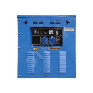 Генератор дизельный TSS SDG 10000ES ATS, мощность 10 кВт, 1 фазный, напряжение 230, электростартер, шумозащитный кожух, 2 степень автоматизации, двигатель  R2V840 (1372) - ТСС