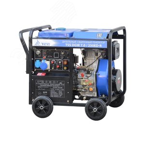 Инверторный дизельный сварочный генератор TSS DGW 7.0/250ED-R (18692) - ТСС