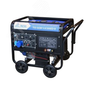 Генератор бензиновый сварочный инверторный TSS GGW 5.0/200ED-R - ТСС