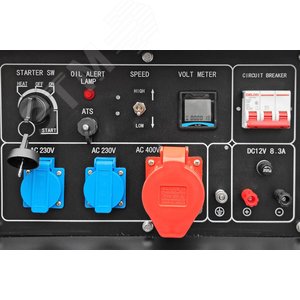 Дизель генератор TSS SDG 14000EH3A - фото 5