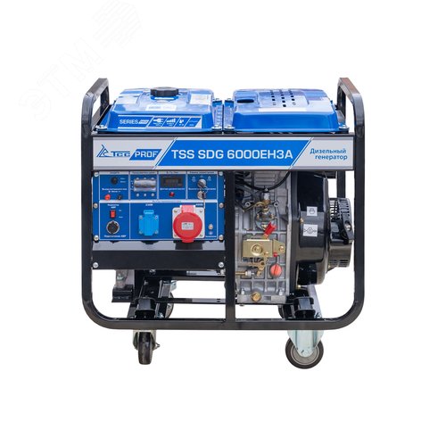 Дизель генератор TSS SDG 7500EH3A (100027) - ТСС