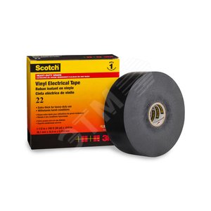 Изолента ПВХ чер. 38мм 33м Scotch 22 - 