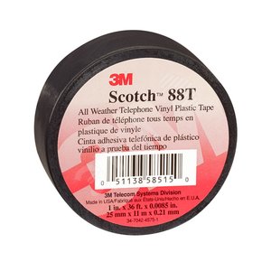 Лента виниловая ScotchTM 88Т, 25 мм х 10.8 м - 