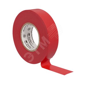 Изолента ПВХ красная 19 мм 20 м. Temflex 1300 (7100080341) - 