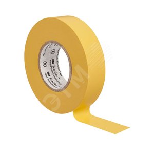 Изолента ПВХ желтая 19 мм 20 м. Temflex 1300 - 