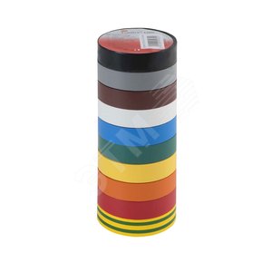 Изолента ПВХ разноцветная 15мм 10м Temflex 1300 (о - 