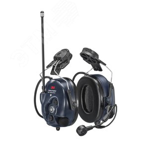 Наушники противошумные PELTOR WS LiteCom Pro III MT73H7P3E4D10EU с креплением на каску - 