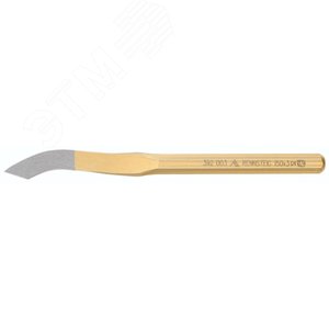Зубило пазовое DIN 6455, толщина наконечника 2 мм, 10X150 мм, 8-гранный профиль, лакировка - Knipex