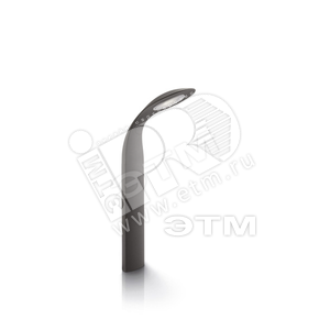 Светильник светодиодный уличный ДТУ-7.5Вт AZURITE LED 1хLED темно-серый 395мм (168019381) - Philips