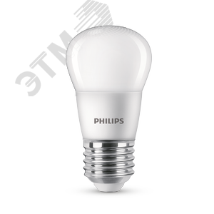 Лампа светодиодная LED Шар 6 Вт 620 Лм 4000 К E27 К 220-240 В IP20 Ra 80-89 (класс 1В) ESS PHILIPS - PHILIPS Lighting