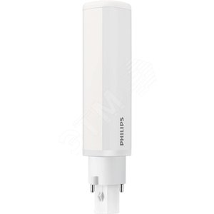 Лампа светодиодная LED PLC 6.5 Вт 650 Лм 3000 К G24d-2 К 220-240 В IP20 Ra 80-89 (класс 1В) CorePro PHILIPS (929001201402) - Philips