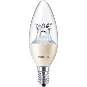 Лампа светодиодная MAS LEDcandle DT 4-25W E14 B38 CL (929001139802) - Philips