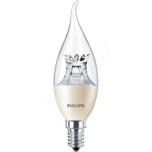 Лампа светодиодная MAS LEDcandle DT 6-40W E14 BA38 CL (929001140502) - Philips