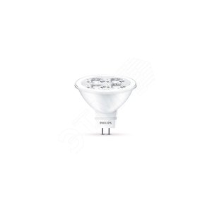 Лампа светодиодная ESSENTIAL LED 5-50W 2700K MR16 24D (929001240108) - Philips