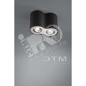 Светильник ИПО-2х35Вт Plymouth GU10 черн. - Philips