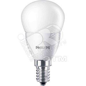 Лампа светодиодная LED 5.5(40)Вт Е14 827 P45 матовый шар (929001157802) - Philips