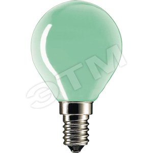 Лампа Party 15W E14 220-240V P45 GR 1CT (33257838) - Philips