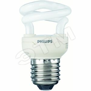 Лампа КЛЛ 5/827 E27 D47x80 спираль Philips (21151010) - Philips