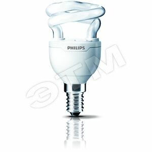 Лампа КЛЛ 5/827 E14 D47x92 спираль Philips (21447410) - Philips