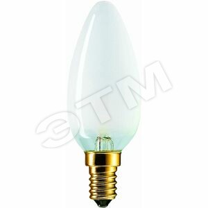 Лампа Stan 60W E14 230V B35 FR 2CT (02632371) - Philips