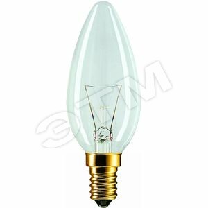 Лампа Stan 60W E14 230V B35 CL 2CT (02660671) - Philips
