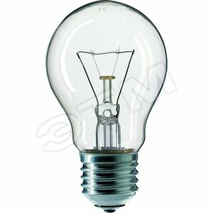 Лампа накаливания Stan 100W E27 230V A55 CL 2CT (35504171) - Philips