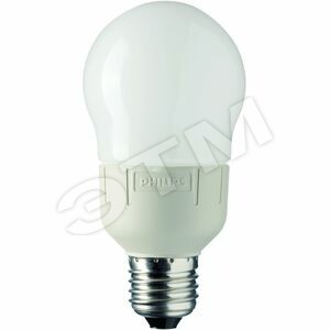 Лампа энергосберегающая КЛЛ 8/827 E27 D61x121 цилиндр (87192300) - Philips
