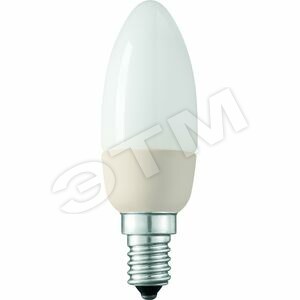 Лампа энергосберегающая КЛЛ 8/827 E14 D42x117 свеча (89723400) - Philips