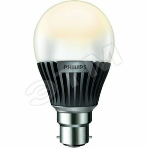 Лампа светодиодная MASTER LEDbulb, диммируемая, LED 8, 40Вт, A60 230В B22, теплый (90050700) - Philips