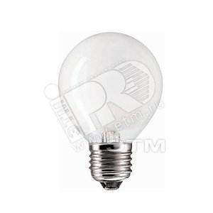 Лампа накаливания декоративная Kryp 40W E27 230V P45 WH 1CT (921421844211) - Philips