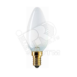 Лампа накаливания декоративная Stan 15W E14 230V B35 FR 1CT/10X10 (921481144236) - Philips