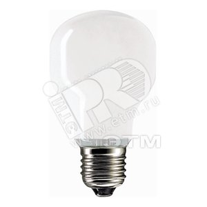 Лампа накаливания ЛОН 75вт T55 230в E27 Soft (36634486) - Philips