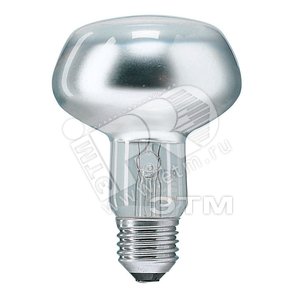 Лампа накаливания зеркальная ЗК 60вт R80 230в E27 (923331044253)