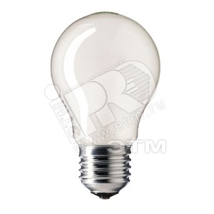Лампа накаливания ЛОН 60вт A55 230в E27 Pila матовая (926000005224) - Philips