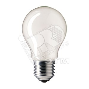 Лампа накаливания ЛОН 75вт A55 230в E27 Pila матовая (926000006029) - Philips