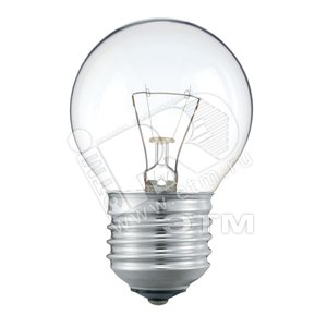 Лампа накаливания декоративная ДШ 40вт P45 230в E27 (шар) (926000006412) - Philips