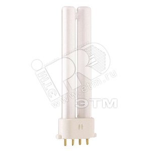 Лампа энергосберегающая КЛЛ 7вт PL-S 7/840 4p 2G7 (26076570) - Philips