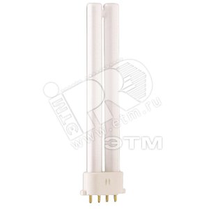 Лампа энергосберегающая КЛЛ 9вт PL-S 9/830 4p 2G7 MASTER (26093270) - Philips