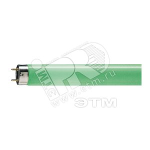 Лампа линейная люминесцентная ЛЛ 36вт TLD 36/17 G13 зеленая (928048501705) - Philips