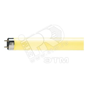 Лампа линейная люминесцентная ЛЛ 58вт TLD 58/16 G13 желтая (95447340) - Philips