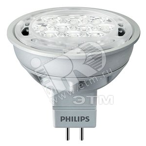 MASTER LEDspot Лампа светодиодная LED LV 5.6-50W GU5.3 CDL 6500 12V MR16 24D (929000237138) - Philips