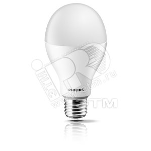 Лампа светодиодная LED 10.5(85)вт А55 Е27 230в холодная (PF) (929000250057) - Philips