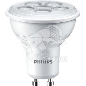 Лампа светодиодная 4.5(50)Вт GU10 теплый CorePro LEDspotMV 36град (929000261602) - Philips