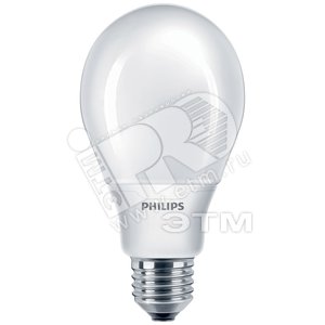 Лампа энергосберегающая КЛЛ 18/827 E27 D66x129 цилиндр (929689118913) - Philips