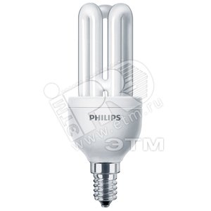 Лампа энергосберегающая КЛЛ 11/865 E14 D44x120 GENIE 220-240V (929689133601) - Philips